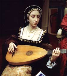Ann Boleyn waxwork at Madame Tussauds, London