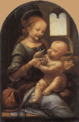 Painting Madonna and Baby